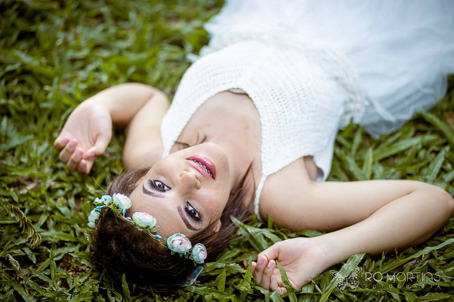 Ensaio externo de Ensaio de 15 Anos da Anne Beatriz ♥