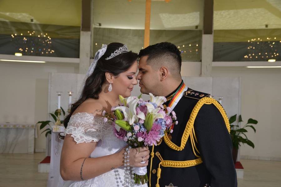 Fotos de casamento de Camilla e Renzo