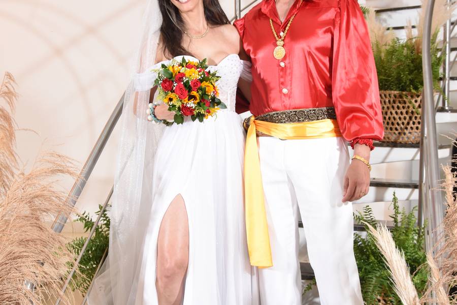 Fotos de casamento de Taissa e Michel 