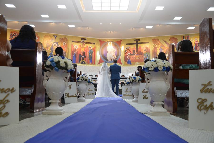 Fotos de casamento de Angélica e Aldair