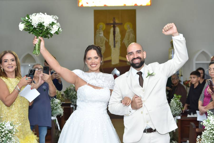Fotos de casamento de Lívia e Rennan