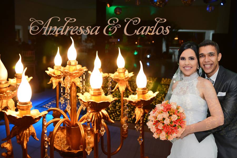 Fotos de casamento de Andressa e Carlos