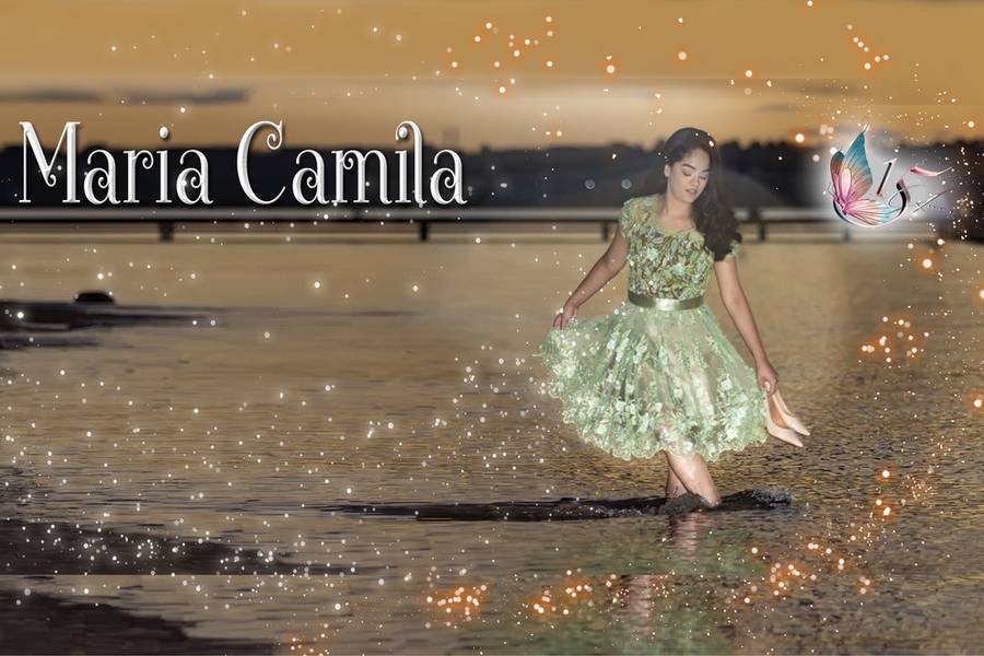 Debutante de Festa de 15 Anos Maria Camila