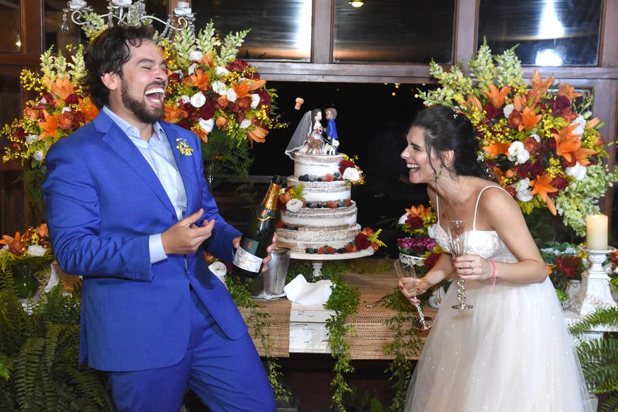 Fotos de casamento de Marília e Watila