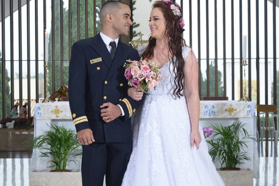 Fotos de casamento de Kettlen e Daniel