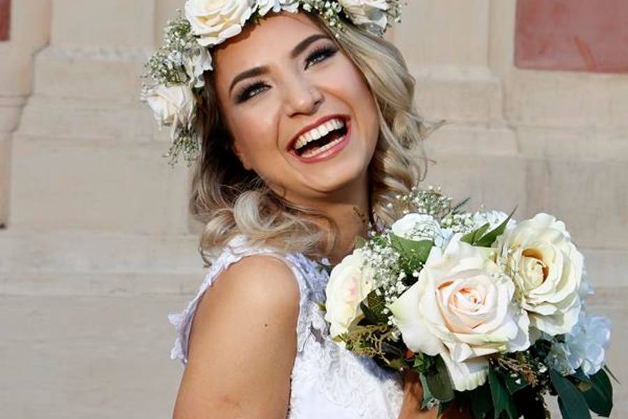 Casamentos de Ensaio de noiva Danielle Mara 