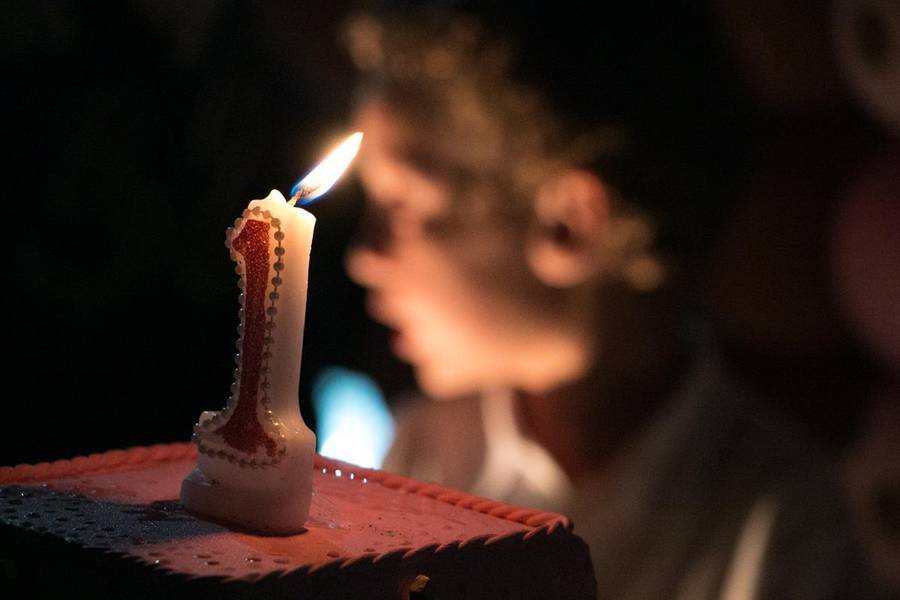 Aniversário de Aniversário de 1 ano da Manu