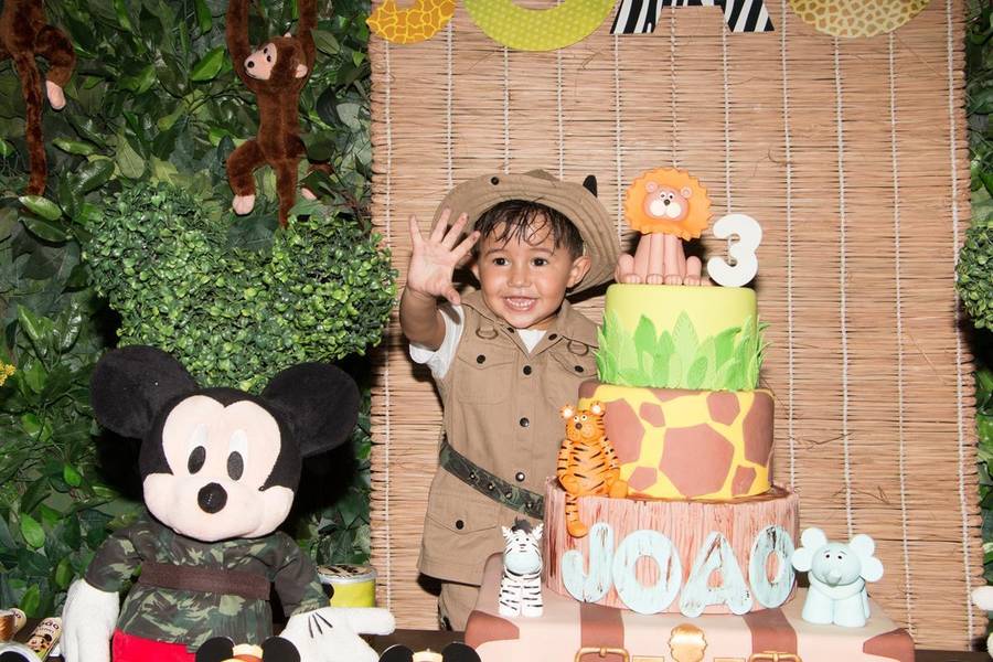 Aniversário de Aniversário de 3 anos do João