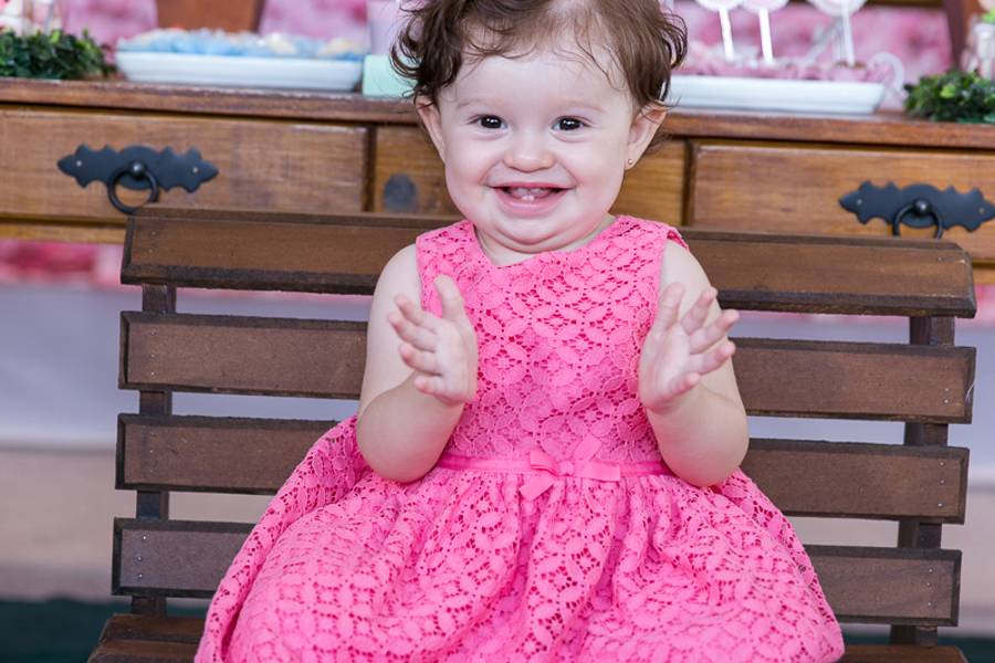 Aniversário de Aniversário de 1 ano - Cecília