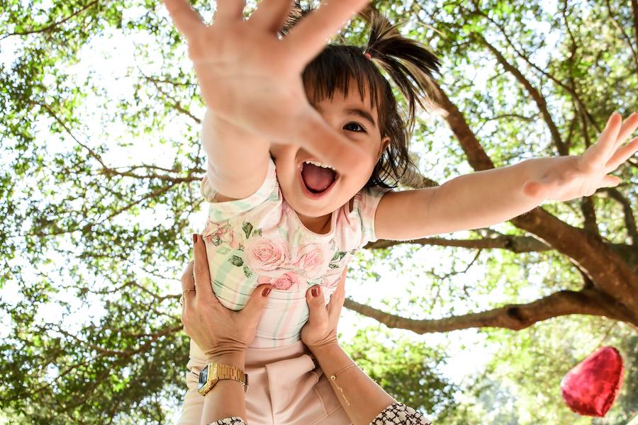 Aniversario infantil  de Ensaio Valentina - Dia das Mães