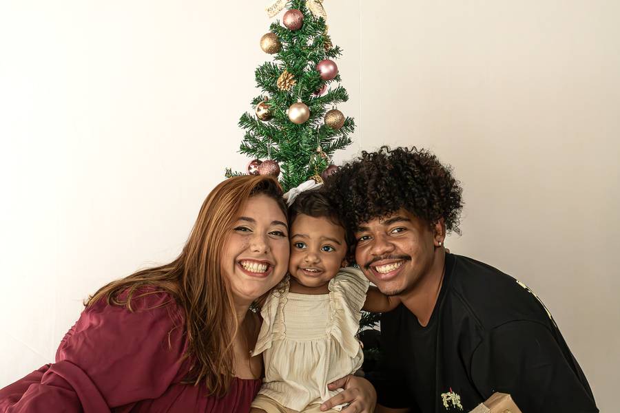 Ensaio Família de Especial de Natal 2023 -  Ensaio Fotográfico Família