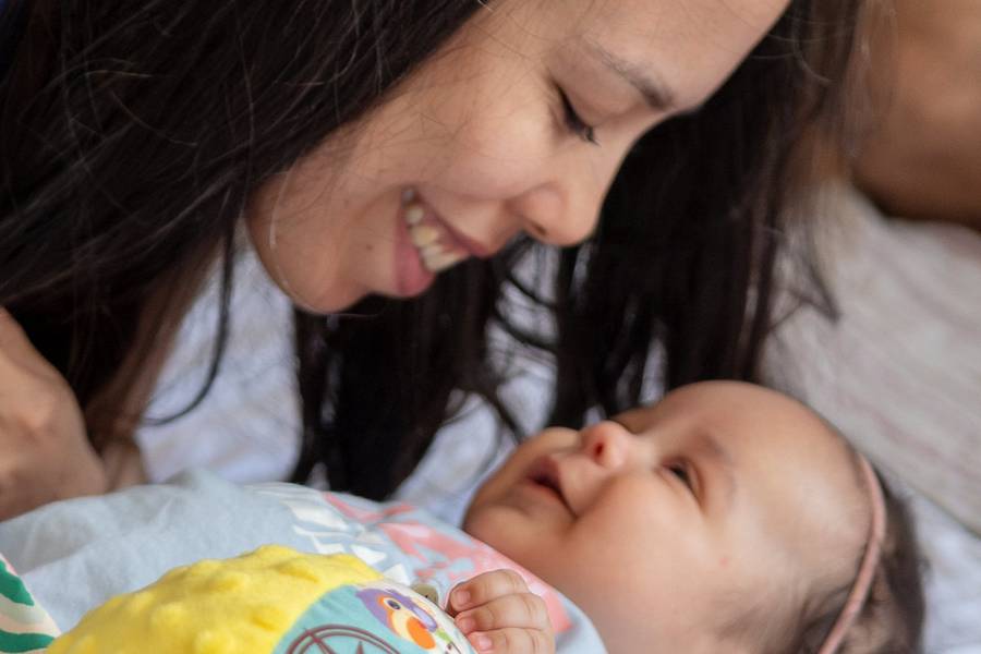 Gestante / Acompanhamento de Ensaio