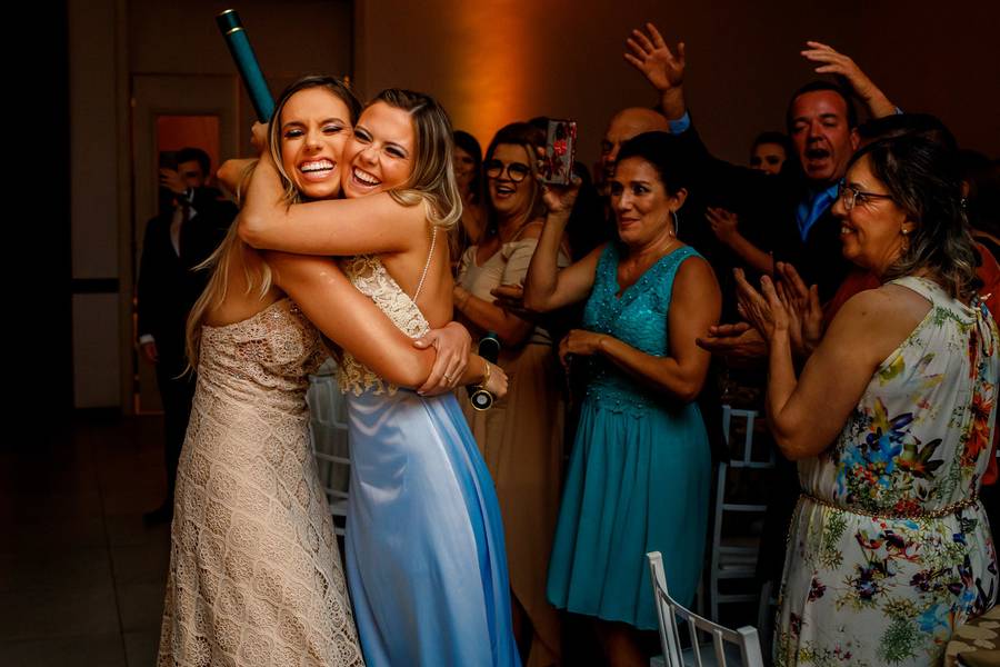 Formatura de Enyana e a Marieli