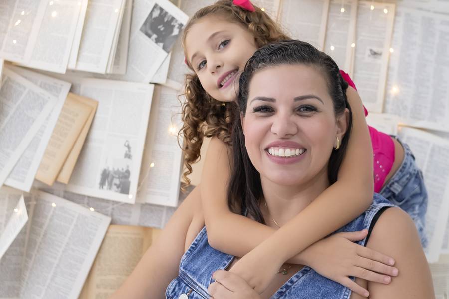 Dia das mães de Jocy e Sarah