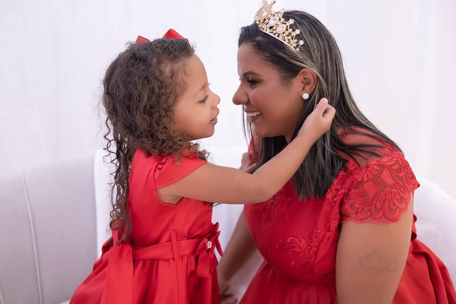 Dia das mães de Paloma e Maria Alice