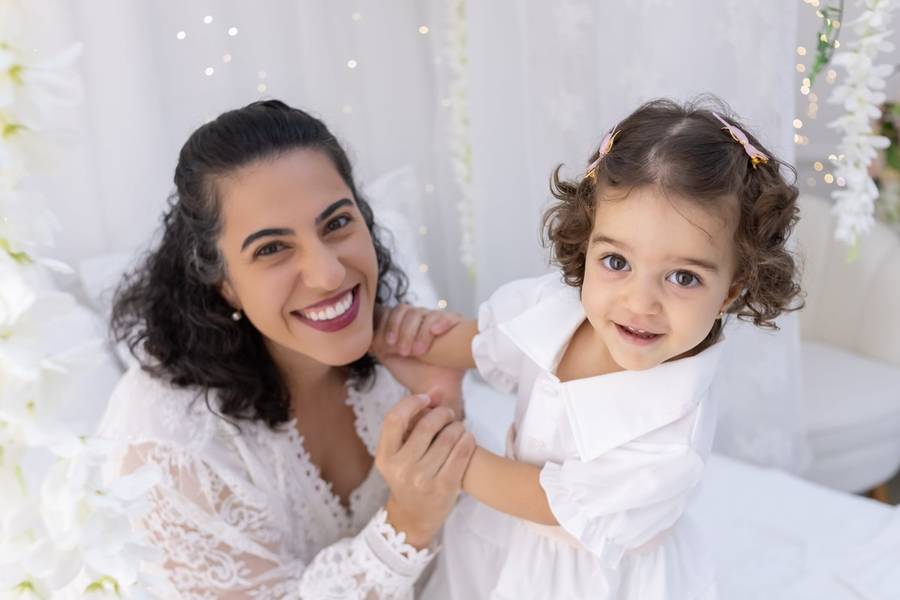 Dia das mães de Carla e Maria 