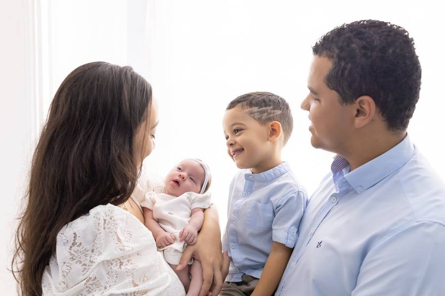 Newborn natural de Cecília 