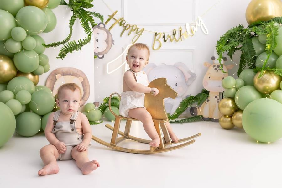 Smash the cake de Théo e Benício 