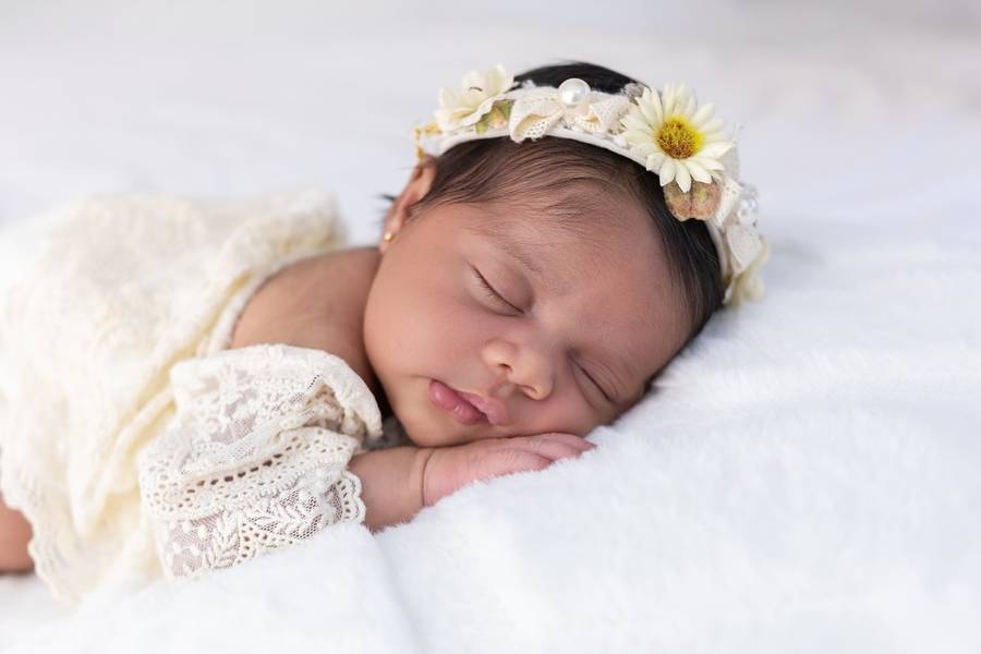 Newborn natural de Pérola 