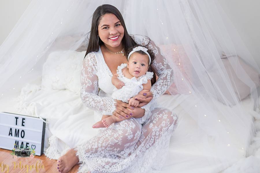 Dia das mães de Palloma e Maria Alice