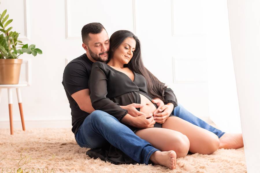 Ensaio gestante de Lilian