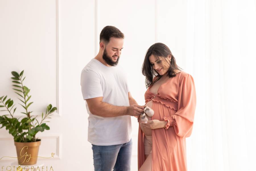 Ensaio gestante de Erica