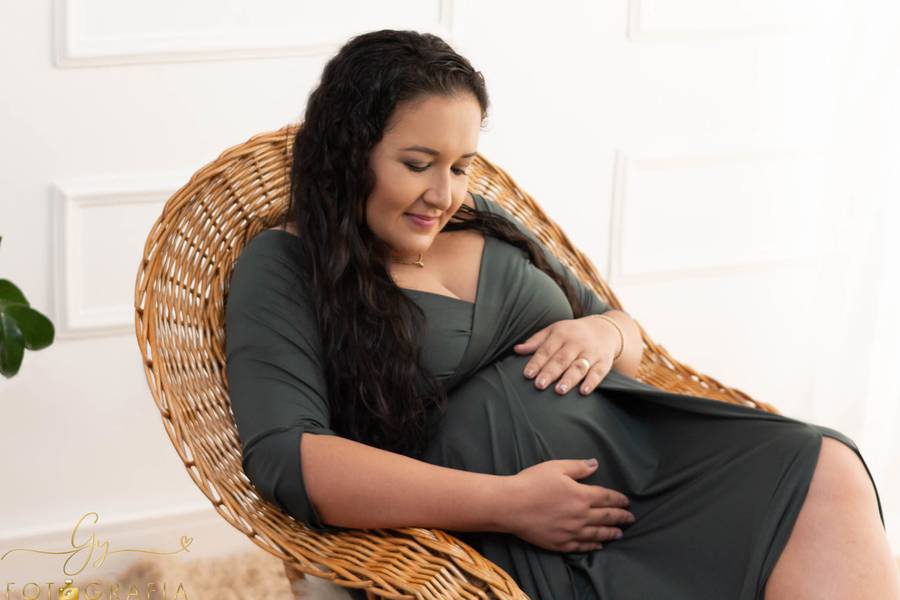 Ensaio gestante de Elaine