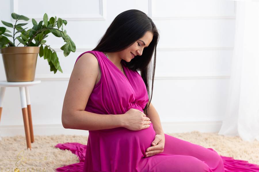 Ensaio gestante de Suély