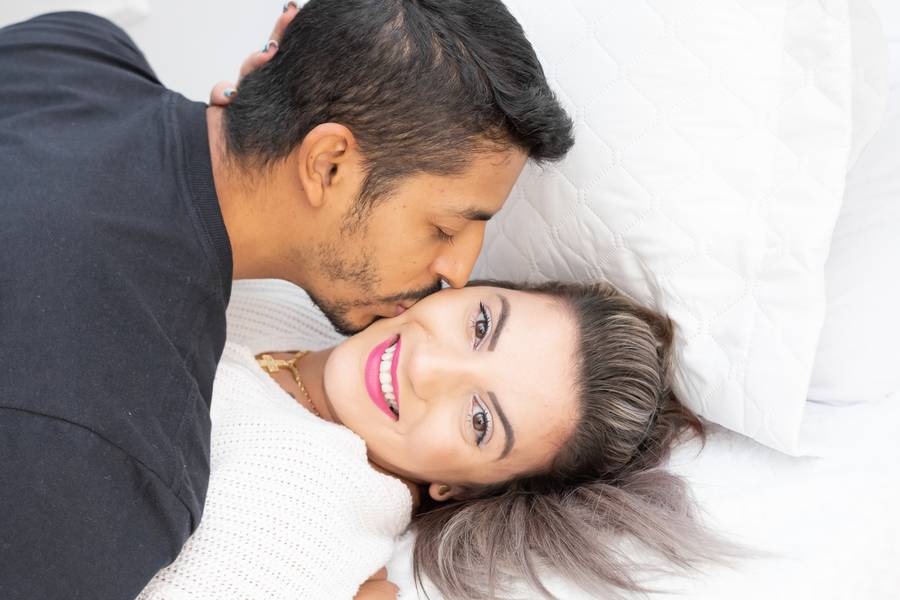 Casal de Giovana e Eduardo