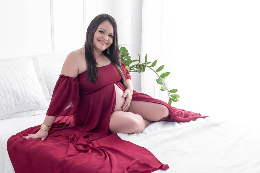 Ensaio gestante de Mariely