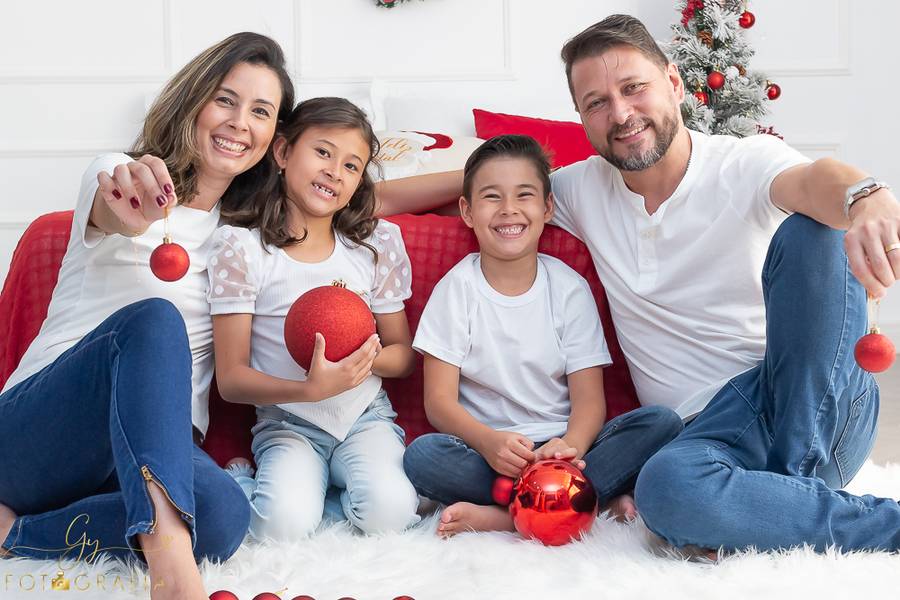 Natal de Mayara e família
