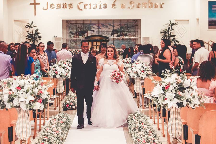 Casal de Jeciane e Danilo - Casamento