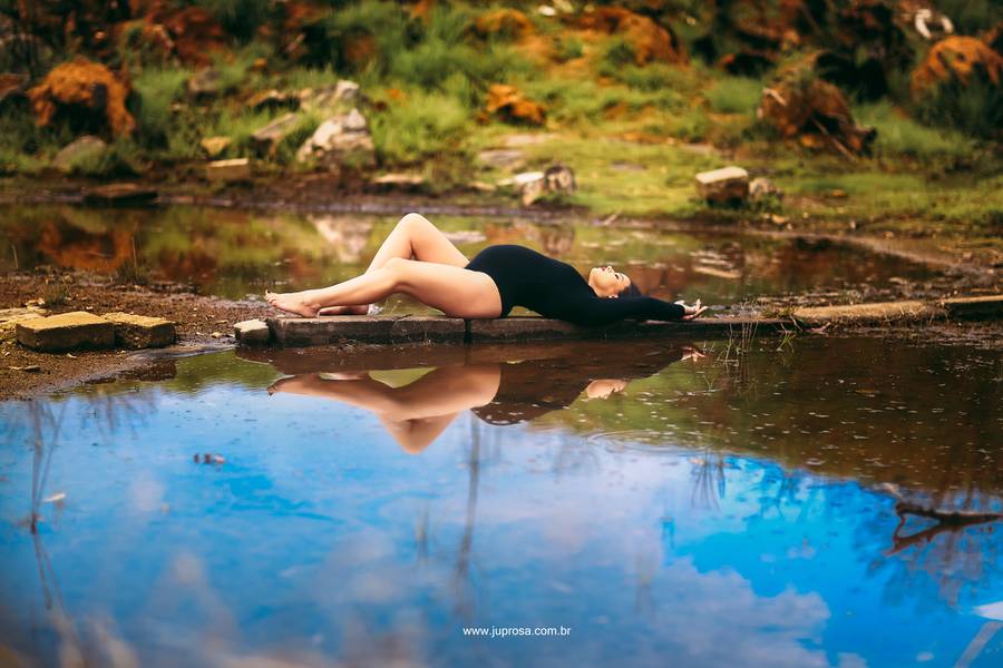 Gestante de LÁ VEM A HELENA!