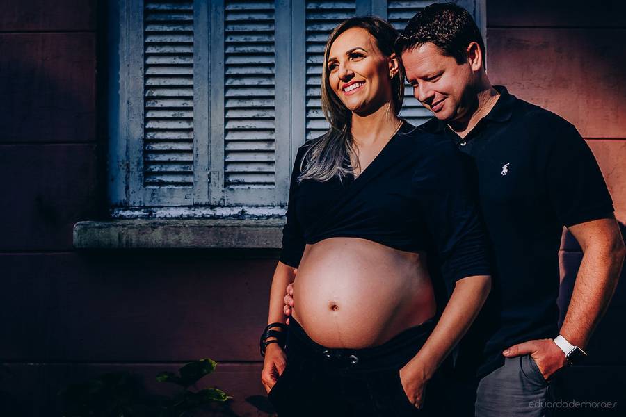 Gestante de Ensaio - A espera de Manuela...