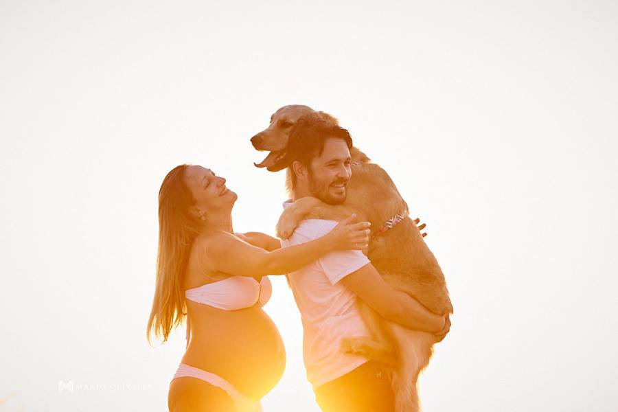 Gestante de Ensaio Gestante Edna e Marco Túlio