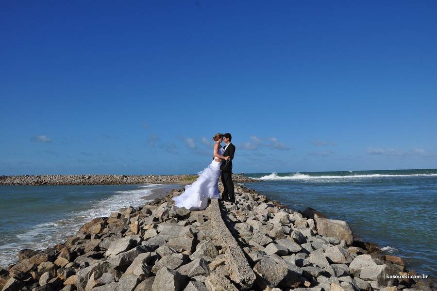 Trash the dress de karol e Bruno