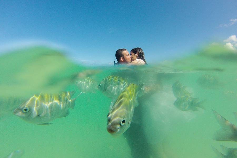 Trash the dress de Graicy e Igor - Porto de Galinhas - PE