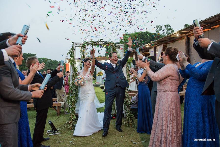 Casamentos de Camila e Sandro