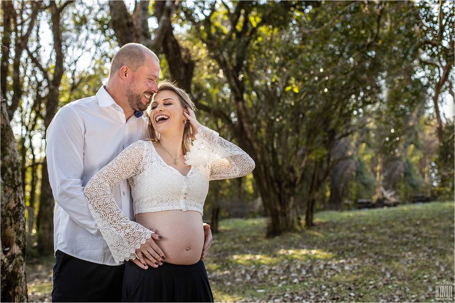 Gestantes de Taise e Joel - À espera da Alice