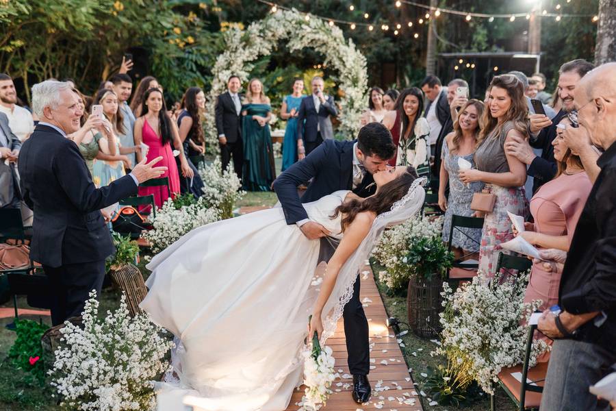 Casamento de Caroline e Willian |Casamento ao ar livre | Espaço Ser | Fotografia de casamento RJ | Dois Focus