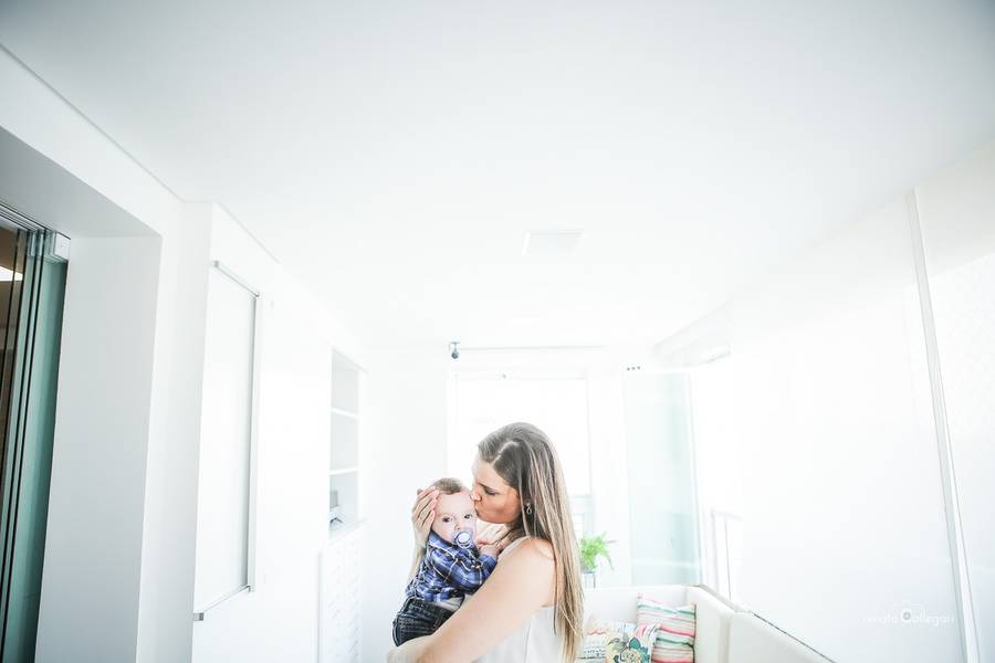 Familia de Arthur e seus 4 meses