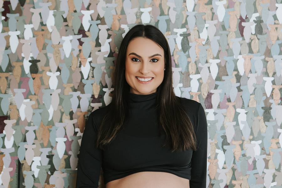 Gestante de Ensaio Gestante Maiara