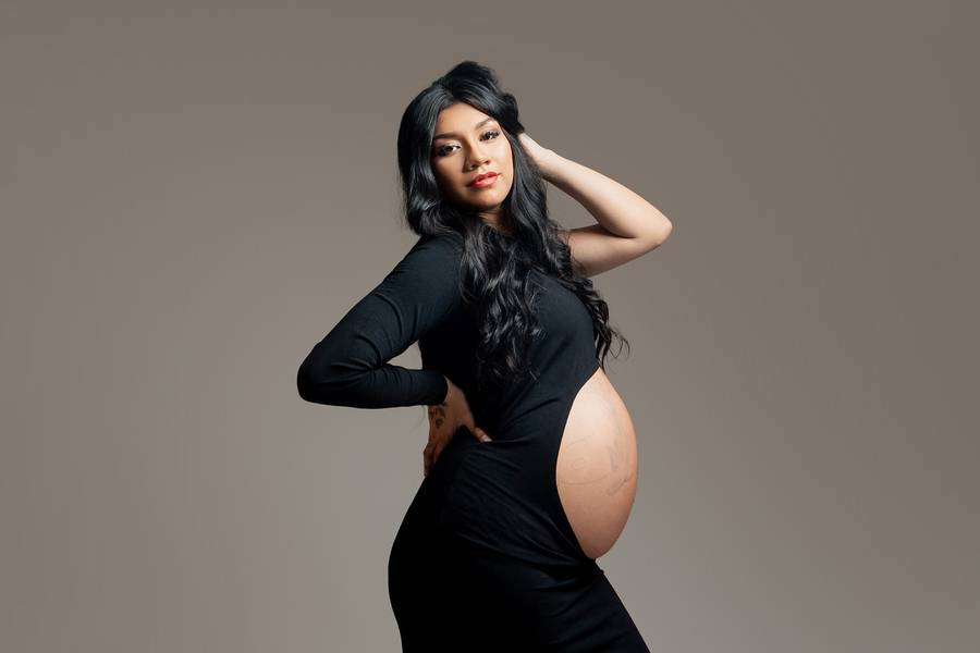 Gestante de Ensaio Gestante Maria Letícia