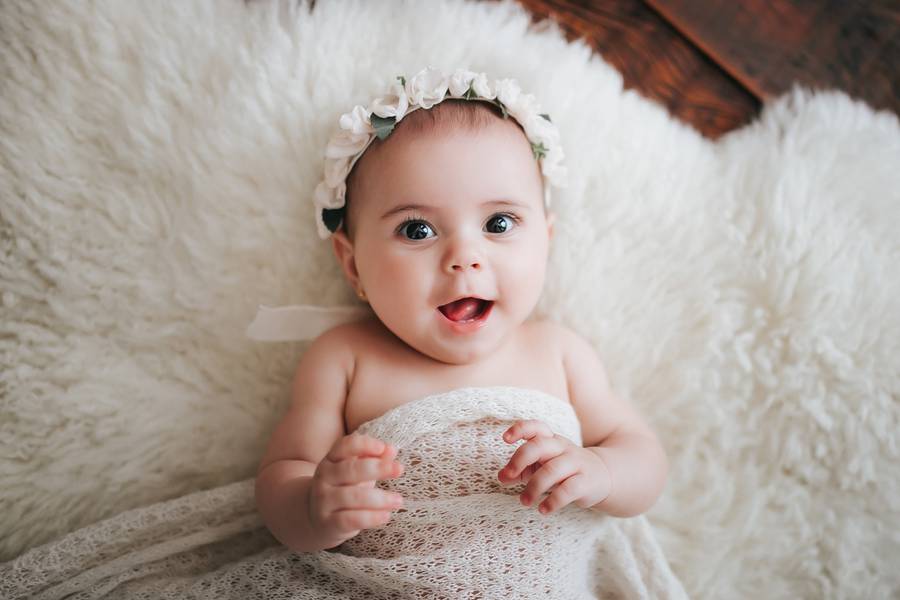 Acompanhamento  de Maju 6 meses