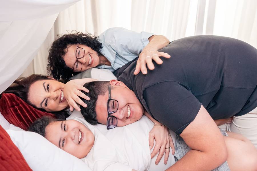 Ensaio Estúdio de Ensaio dia das Mães - Tamara Gênova