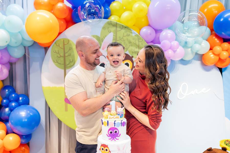 Aniversário de Aniversário infantil - Lucas conta 1