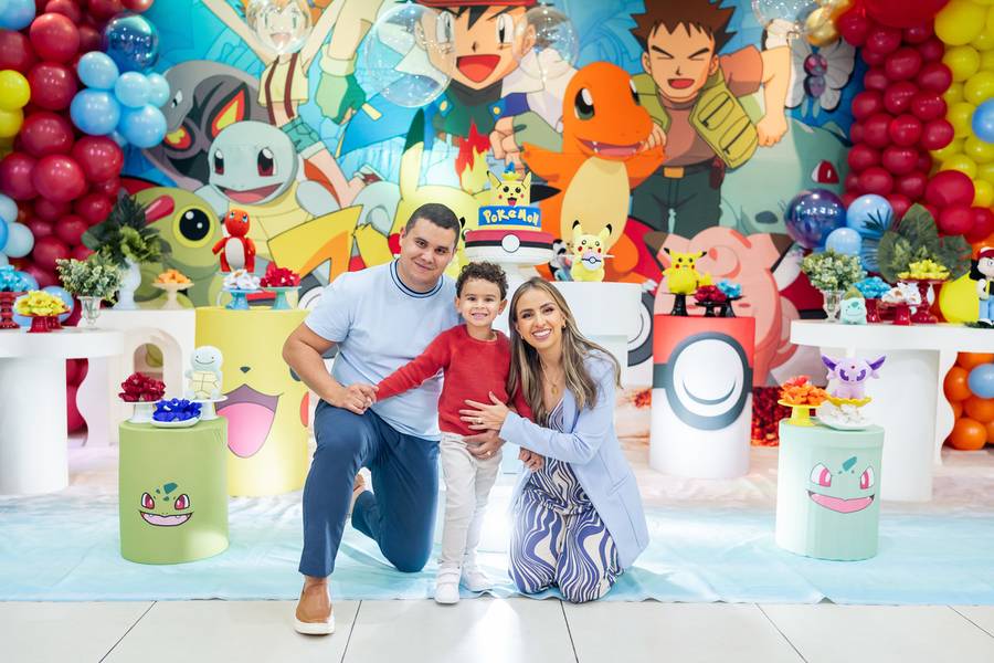 Aniversário de Aniversário Infantil - Emanuel contou 4