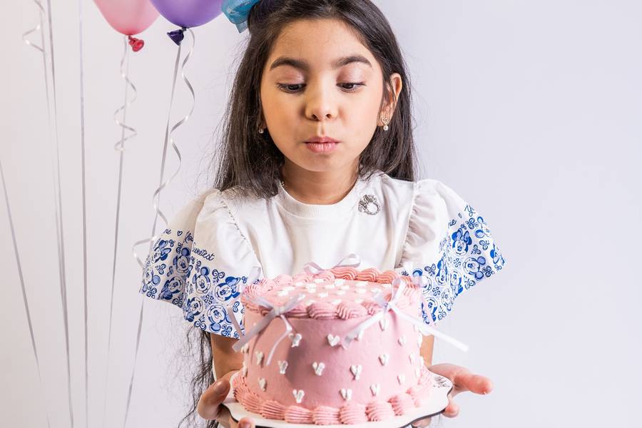 Ensaio Estúdio de Ensaio de aniversário - Helena 8 anos