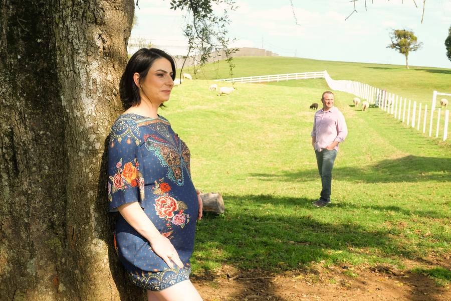 GESTANTE e FAMILIA de Ivana + Elton = Laura