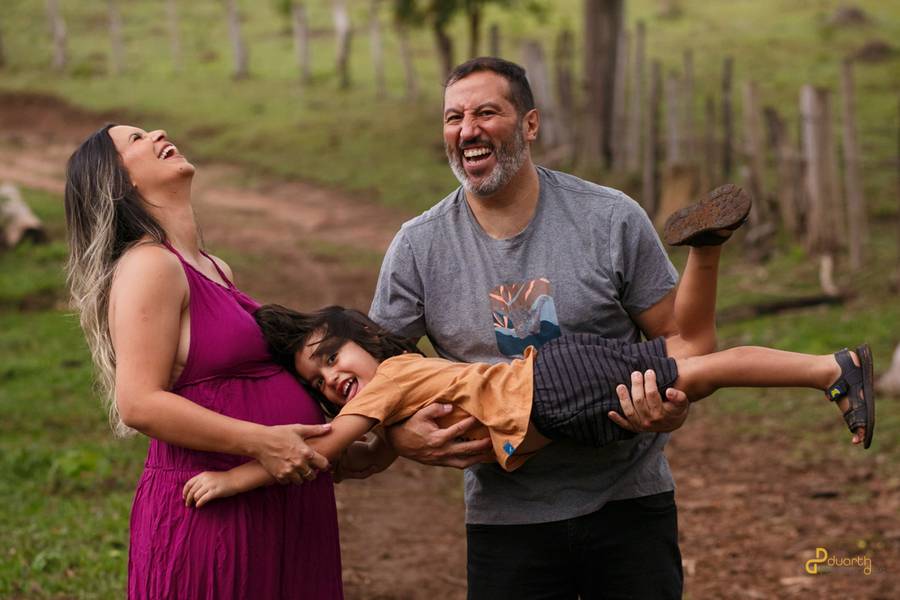 Gestante de Gestante | Suelen + Renan + Gabriel = Maria Luísa